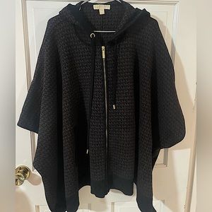 Michael Kors Logo Poncho